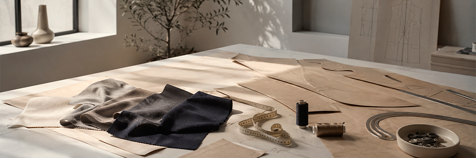 Telas y materiales para diseñar un blazer femenino a medida